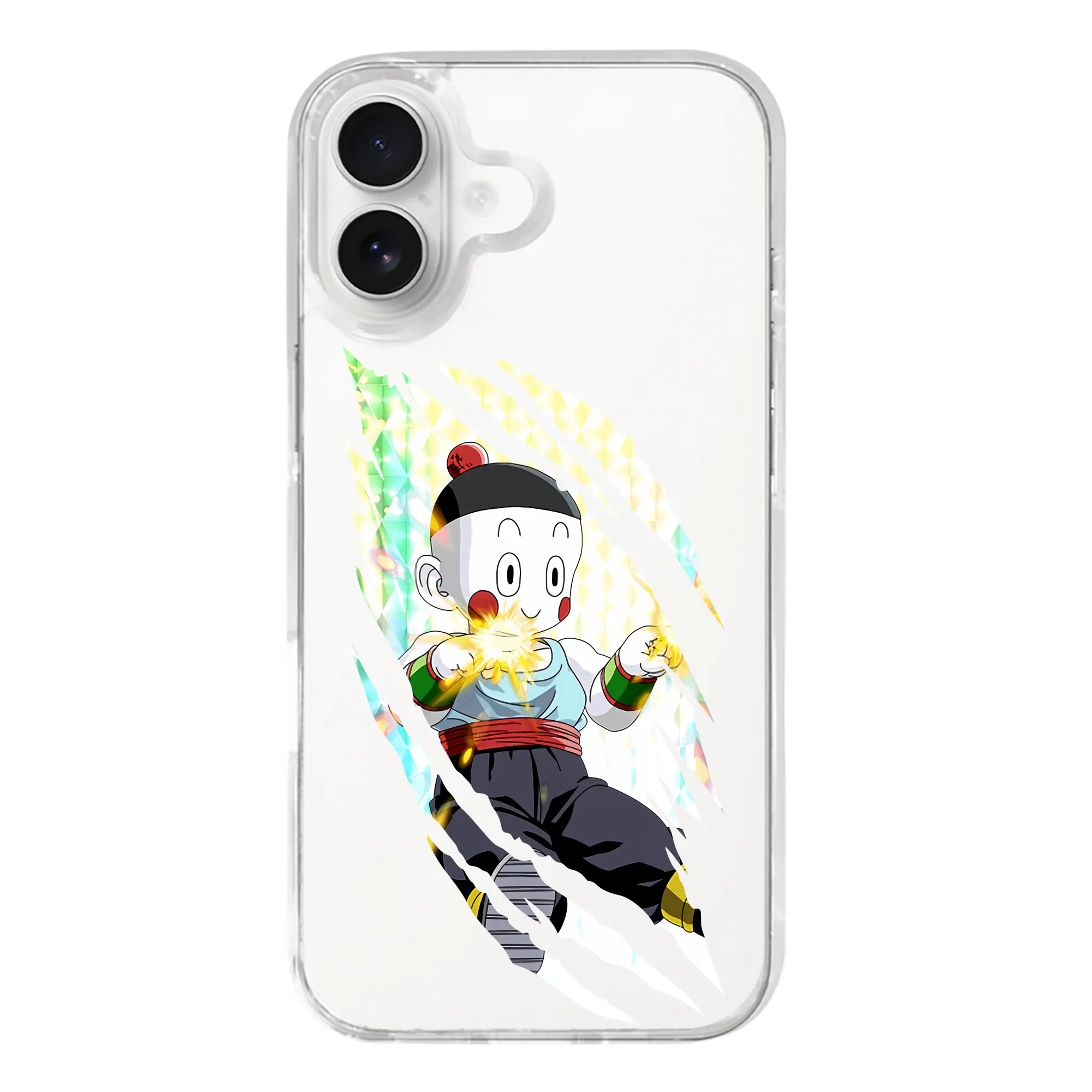 ドラゴンボール グッズ チャオズ - iPhone 17シリーズ 透明スマホケース – 薄型・耐衝撃・精密フィット保護カバー